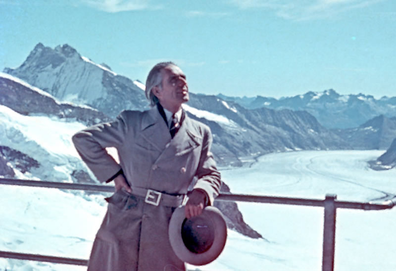 1958 – Nelle Alpi, in Svizzera